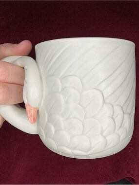 Vintage 1983 Fitz & Floyd Swan Mug | Japan